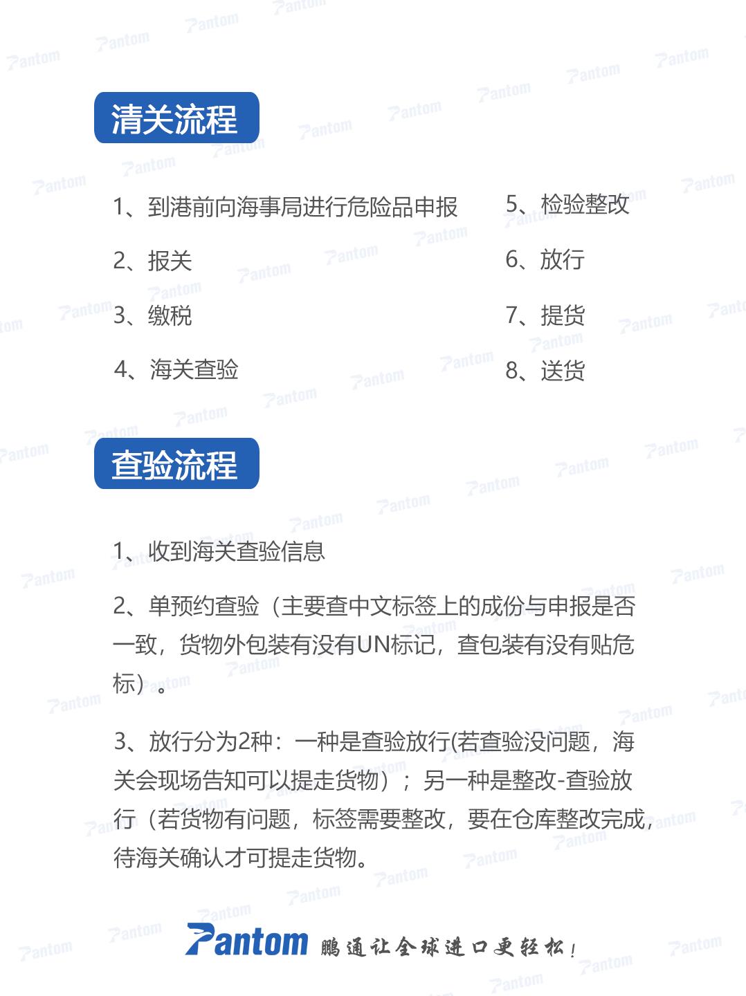 危險品如何進口清關？